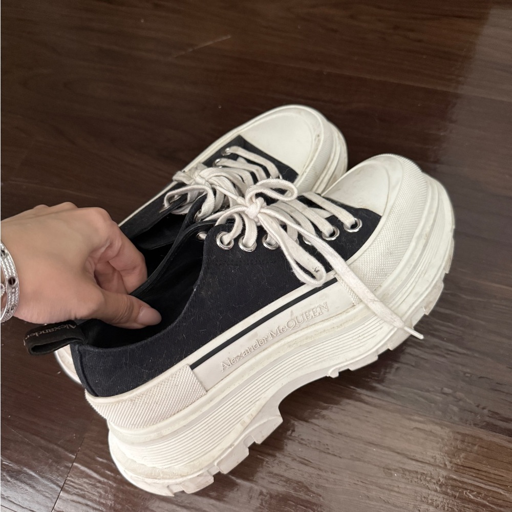 Alexander McQueen Tread Slick Canvas Sneaker
